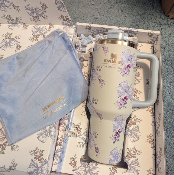 3 Love Shack Fancy Stanleys - Picture 1 of 3